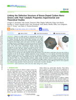 Linking the defective structure of Boron-Doped Carbon Nano-Onions with their catalytic properties: Experimental and theoretical studies