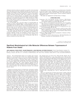 Significant morphological but little molecular differences between Trypanosoma of rodents from Alaska