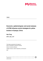 Economic, epidemiological, and social analyses of H7N9 influenza control strategies for yellow broilers in Guangxi, China