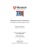 Linking patient safety to clinical practice: The insight of new graduate registered nurses