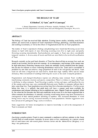 The biology of Tuart