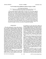 Very-low-energy electron-diffraction analysis of oxygen on Cu(001)