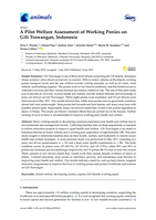 A pilot welfare assessment of working ponies on Gili Trawangan, Indonesia