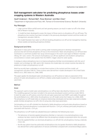 Soil management calculator for predicting phosphorus losses under cropping systems in Western Australia