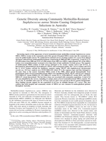 Genetic diversity among community methicillin-resistant Staphylococcus aureus strains causing outpatient infections in Australia