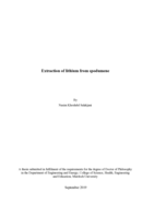 Extraction of lithium from spodumene