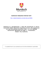 Australian Higher Education regulatory terrain: The experience of a self accrediting institution (SAI)