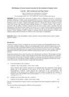 Interlinkages of recent research outcomes for the treatment of organic wastes