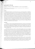 Gut health in the pig