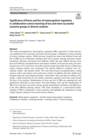 Significance of forms and foci of metacognitive regulation in collaborative science learning of less and more successful outcome groups in diverse contexts