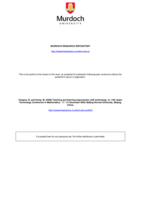 Teaching and learning trigonometry with technology