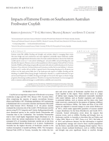 Impacts of extreme events on southeastern Australian freshwater crayfish