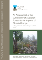 Biophysical impacts of climate change on Australia's forests. Contribution of Work Package 2 to the Forest Vulnerability Assessment