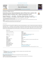 Generation of two induced pluripotent stem cell lines from a patient with dominant PRPF31 mutation and a related non-penetrant carrier
