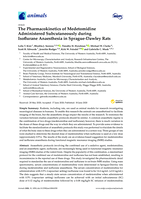The pharmacokinetics of medetomidine administered subcutaneously during Isoflurane anaesthesia in Sprague-Dawley rats