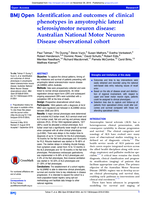 Identification and outcomes of clinical phenotypes in amyotrophic lateral sclerosis/motor neuron disease: Australian National Motor Neuron Disease observational cohort