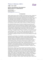 Culture and economic development: modernisation to globalisation