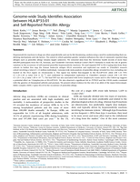 Genome-wide study identifies association between HLA-B∗55:01 and Self-Reported Penicillin Allergy