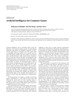 Artificial Intelligence for Computer Games