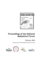 Conservation of the malleefowl: are there lessons from the successful conservation of native mammals by intensive fox control?