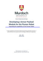Developing a Sensor Payload Module for the Pioneer Robot: Expanding the capabilities of the Pioneer Robot
