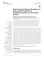 Multi-Indicator harvest strategies for Data-Limited fisheries: A practitioner guide to learning and design