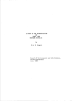A study of the eutrophication of North Lake, Western Australia