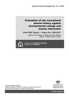 Evaluation of the recreational marron fishery against environmental change and human interaction