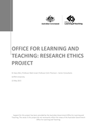 Office for learning and teaching: Research ethics project