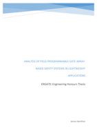Analysis of field-programmable gate array-based safety systems in lightweight applications