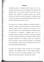 The toxicity and risk of household products to the vermifiltration wastewater treatment process