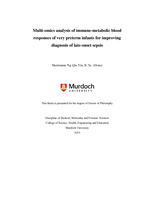 Multi-omics analysis of immune-metabolic blood responses of very preterm infants for improving diagnosis of late-onset sepsis