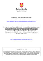 A knowledge-based approach for circuit allocation in subtransmission substation under maintenance conditions