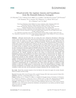 Mixed-severity fire regimes: Lessons and hypotheses from the Klamath-Siskiyou Ecoregion