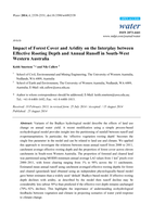Impact of Forest Cover and Aridity on the Interplay between Effective Rooting Depth and Annual Runoff in South-West Western Australia