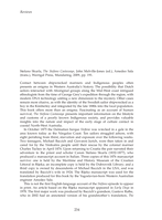 Book Review of: The Stefano castaways, by Stefano Skurla, John Melville-Jones (ed.), Amedeo Sala (trans.), Warrigal Press, Mundaring, 2009, pp. 191.