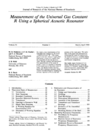 Measurement of the universal gas-constant R using a spherical acoustic resonator