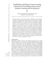 Scaffolding and bilingual shared reading experiences: promoting primary school students' learning and development
