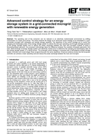 Advanced control strategy for an energy storage system in a grid-connected microgrid with renewable energy generation
