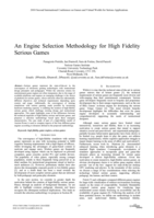 An engine selection methodology for high fidelity serious games