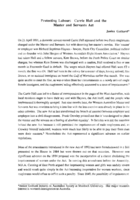 Protecting labour. Carrie Hall and the master and servant act