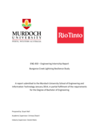 Bungaroo Creek Lightning Resilience Study