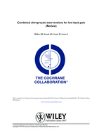 Combined chiropractic interventions for low-back pain