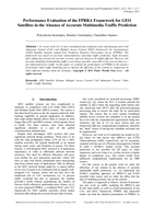 Performance evaluation of the FPRRA framework for GEO satellites in the absence of accurate multimedia traffic prediction
