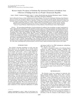 Prevalence of endemic pig-associated zoonoses in Southeast Asia: A review of findings from the Lao people's Democratic Republic