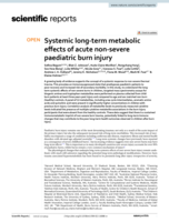 Systemic long-term metabolic effects of acute non-severe paediatric burn injury