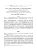 Pathogenicity of Philippine and Indonesian Trypanosoma evansi Isolates in Mice and their responses to Trypanocides