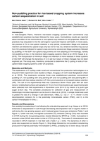 Non-puddling practice for rice-based cropping system increases carbon sequestration in soil