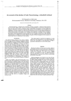An account of the decline of Lake Towerrinning, a wheatbelt wetland