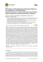 Phenology and dwarfing gene interaction effects on the adaptation of selected wheat (Triticum aestivum L.) advanced lines across diverse water-limited environments of Western Australia